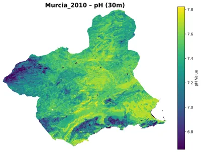 Murcia pH heatmap thumbnail